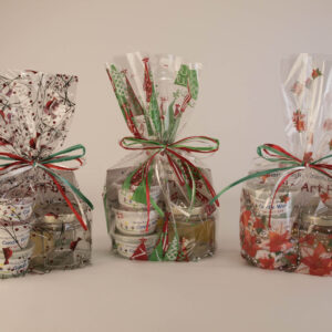 Christmas-Gift-Packs with Earth Green