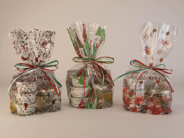 Christmas-Gift-Packs with Earth Green